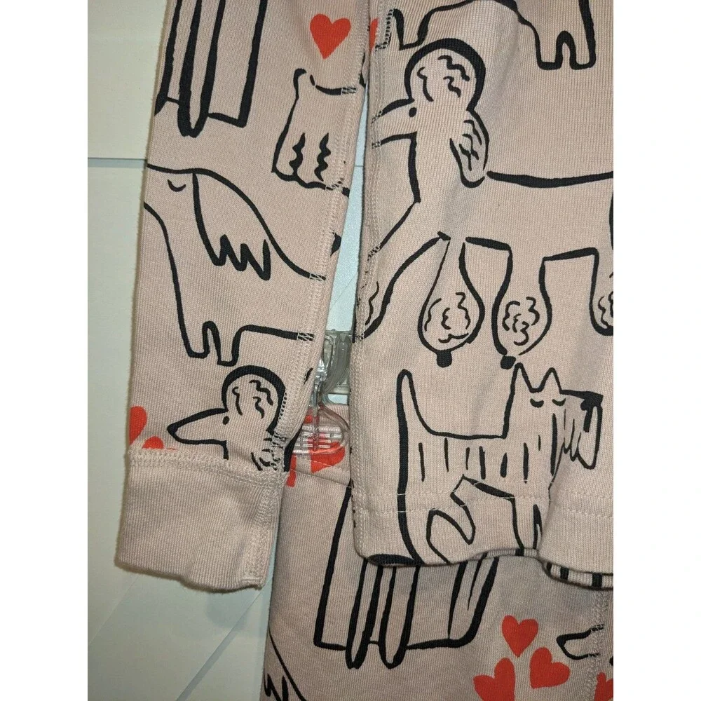 Hanna Andersson x Oeuf Bashful Bruno Dog Pajamas 6-7